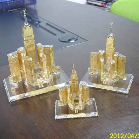 Saudi Arabia Makkah building model clock tower crystal