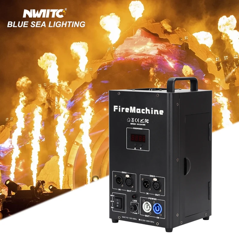 N-30 DJ disco event dmx512 single head flame fire machine
