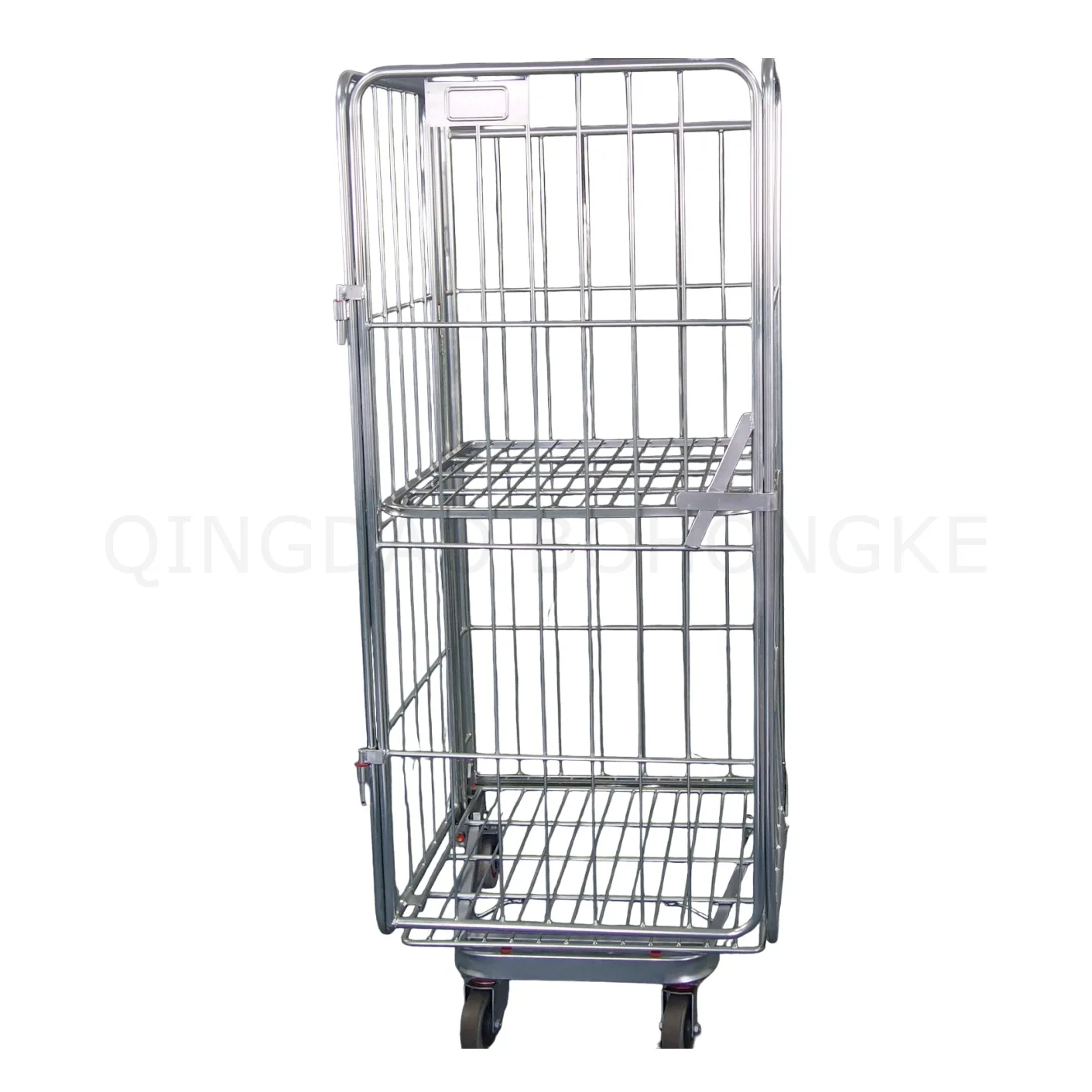 warehouse Storage Mesh Rolling Cage