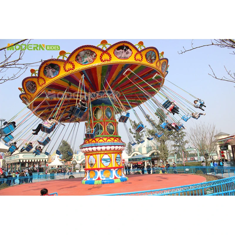 Thrill amusement park theme park equipment luna park Carnival Rides kids carnival rides flying chair ride for sale