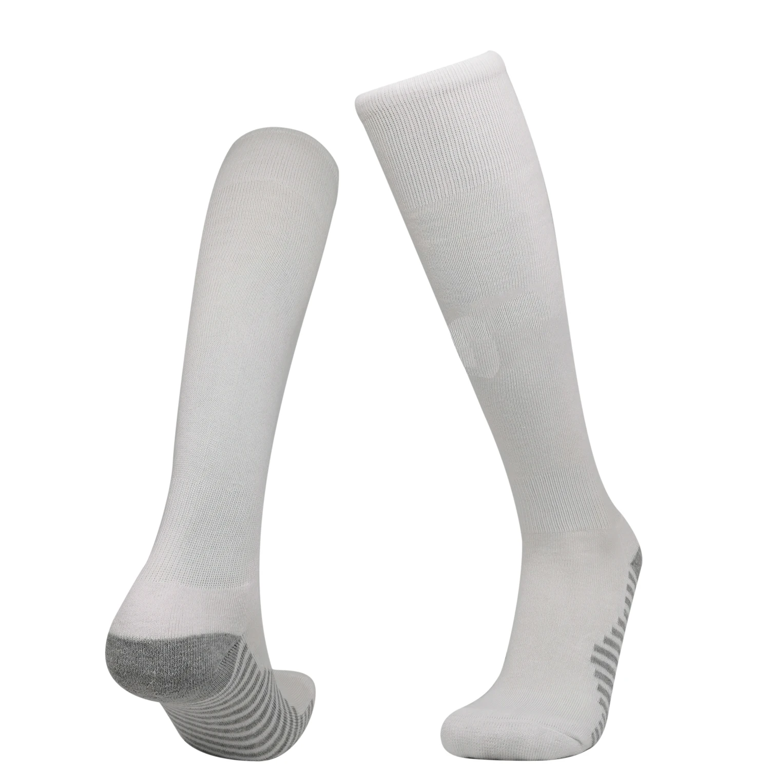 Thai quality custom logo grip sports sock compression stockings high quality Nylon Soccer Socks
