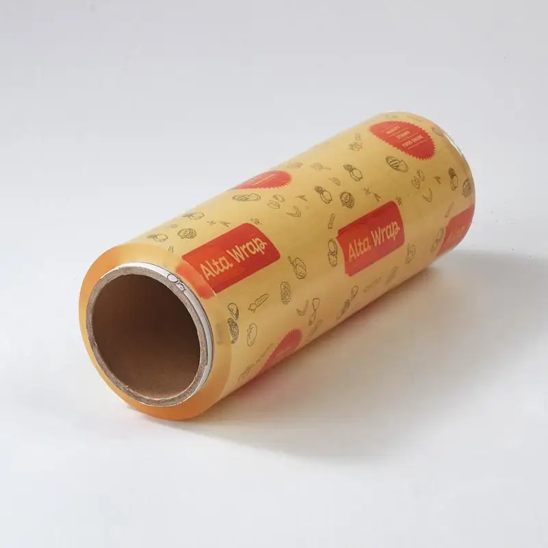 food packaging plastic PVC cling film transparent moisture soft