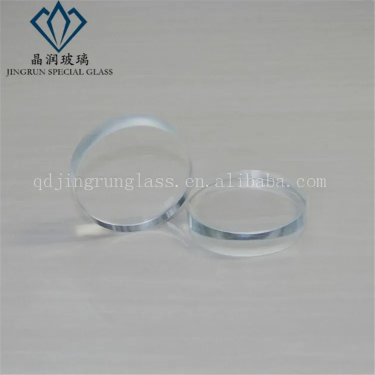 Превосходное качество, фланец, стеклянная линза, лазерная резка, полированная, толщина 1 дюйм, Кварцевая пластина, стеклянный диск