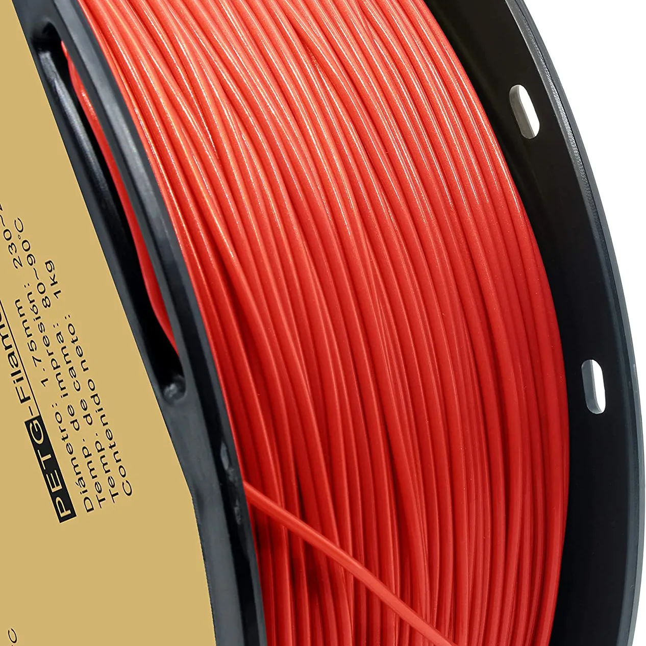 3d printer plastic PETG filament 1.75mm PP/POM/PC/PEI/PEEK/HIPS supplier red PETG  filament 3d printing