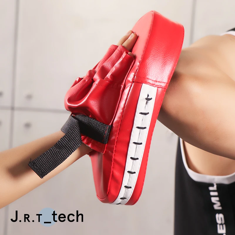 Boxing Equipment Hand Target Martial Arts Thai Kick Pad Kit Black Red Karate Training Gloves Sparring Boxing Bag (1600580557251)