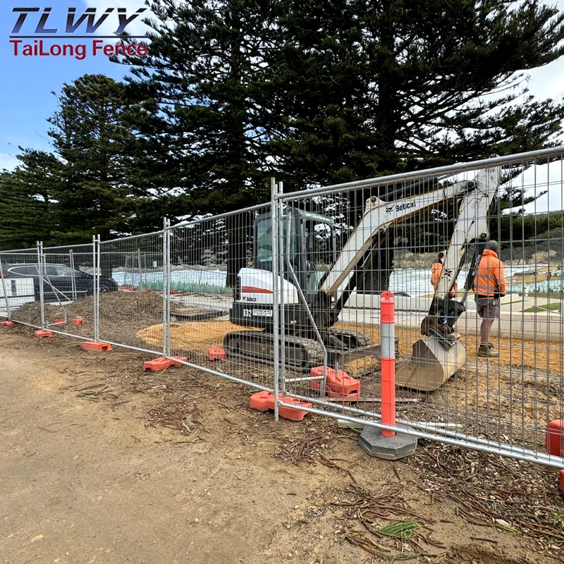 Hot Sale Factory Direct Product Construction Fence Canada Australia 6x10Feet Galvanized Temporary Panels Fence