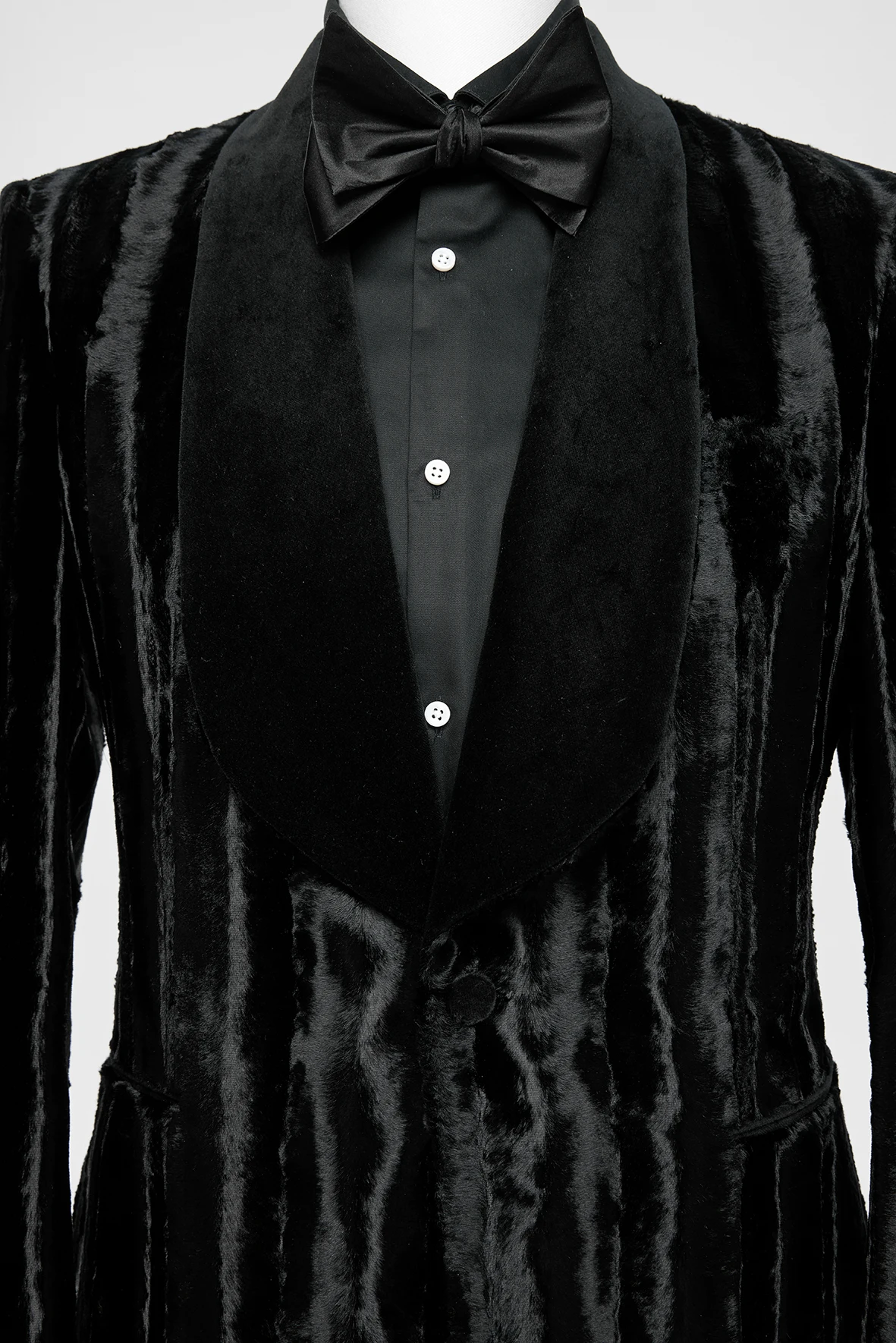 MTM wedding dress suit for men,  Custom coat pant men wedding black velvet suit