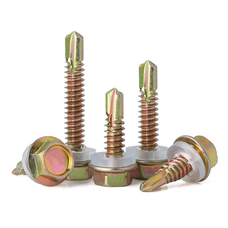 sds Screws Manufacturing Hex Head ss 304 Carbon Steel Hot Dip Self Drilling sds Screws