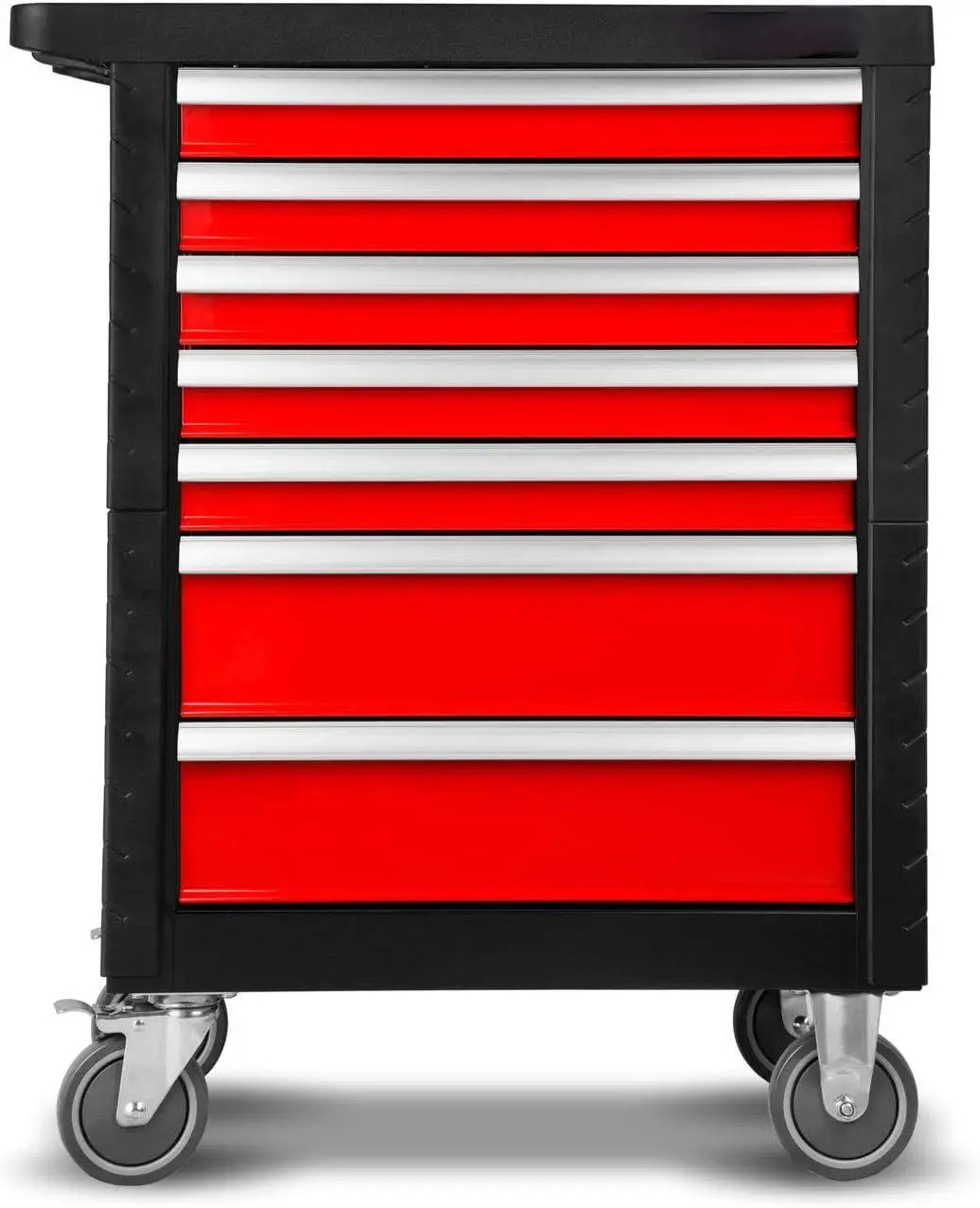 Peaktop  167 pieces  Chrome vanadium steel tool  7 drawers  workshop trolley  Rolling Tool Cart