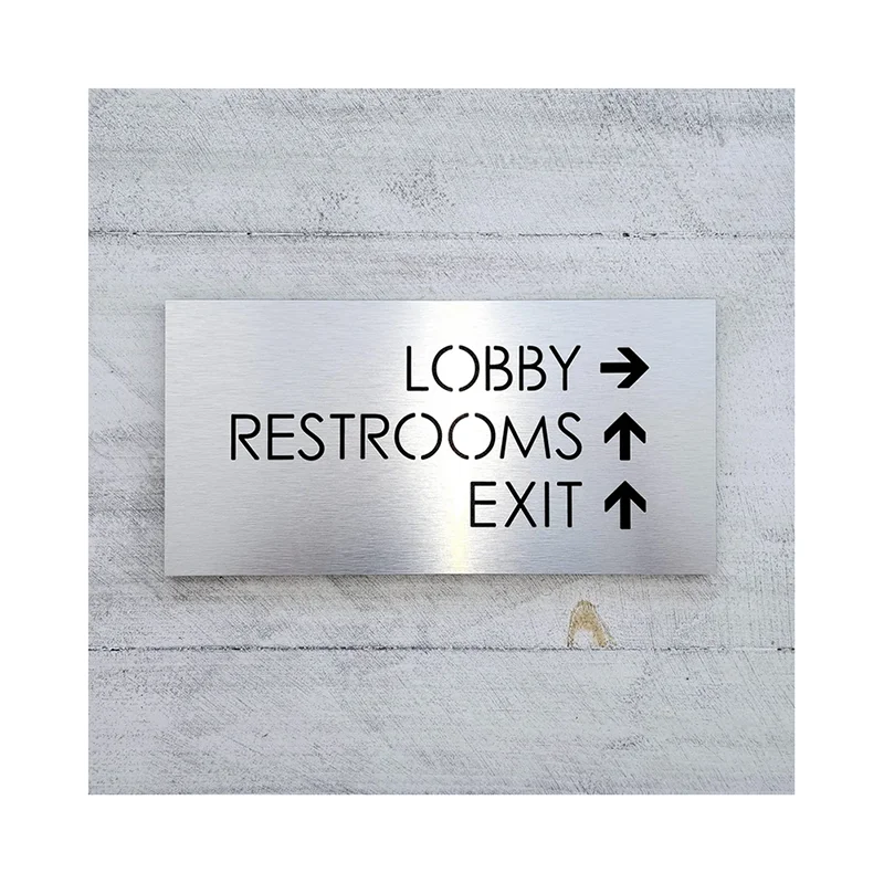 Directional signs for businesses ,Custom directory sign, Directional signage with arrows,Wayfinding signs,hotel door sign