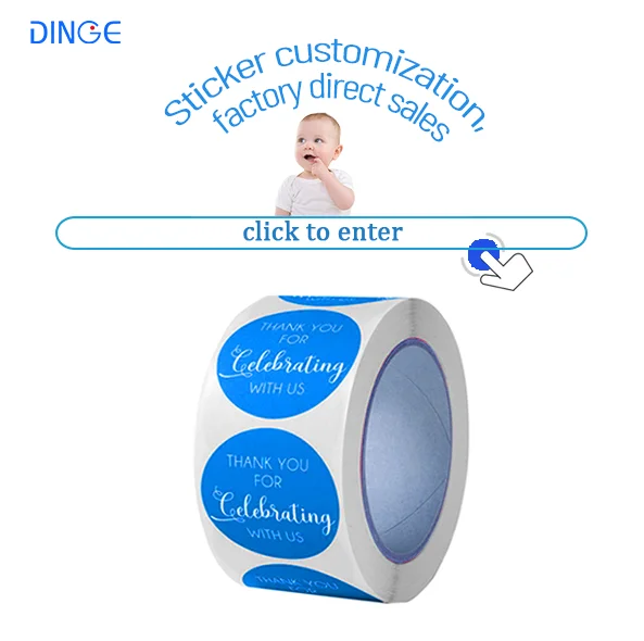 Adhesive Label Eyelash Private Sticker Label Custom Vinyl Paper Waterproof Film Self-adhesive Label Vinyl Self Roll Silicone