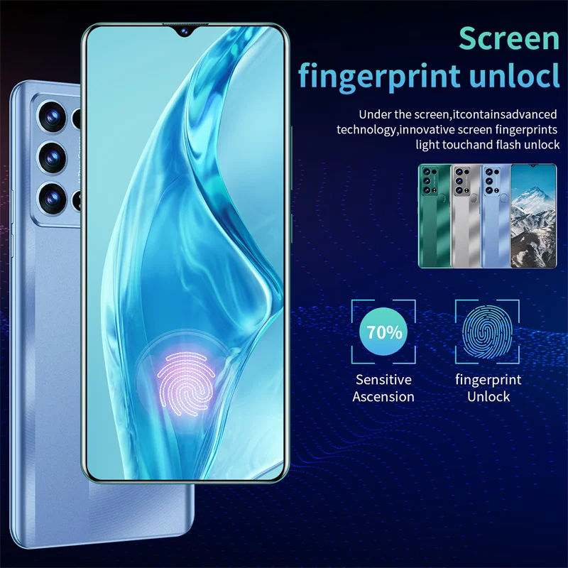 One piece for delivery Rino9 Pro 8+256GB Mobile Android Smartphone 3g 4g 5g Smart Phones cellphones android smartphone phone