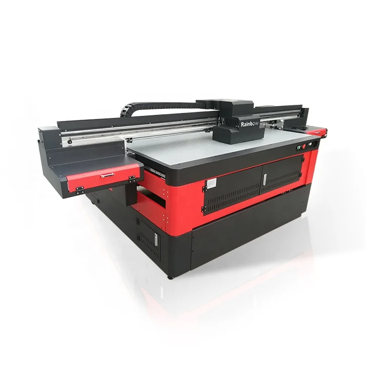 Rainbow 1610 uv flatbed printer a0 size uv inkjet printer with xp600  for Sports and drinking bottles