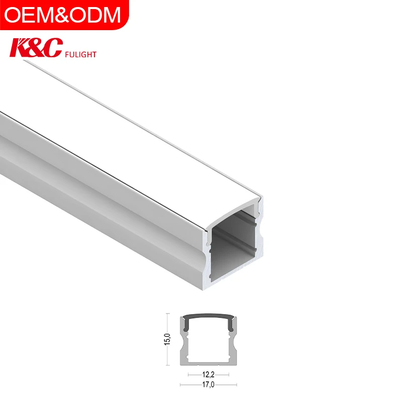 K15 Led linear light for house interior design and decoration surface alu profil channel extruded led strip aluminium profile