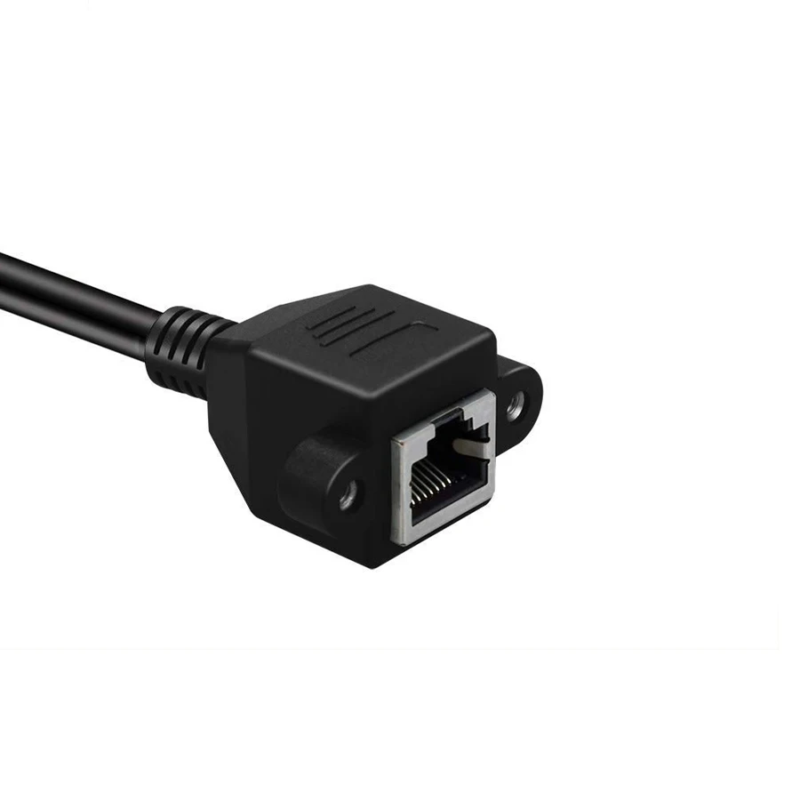 3Pins XLR female Line Switch Network Port Audio Converter to RJ45 Connect Microphone Stage Light Signal Transmission DMX cable