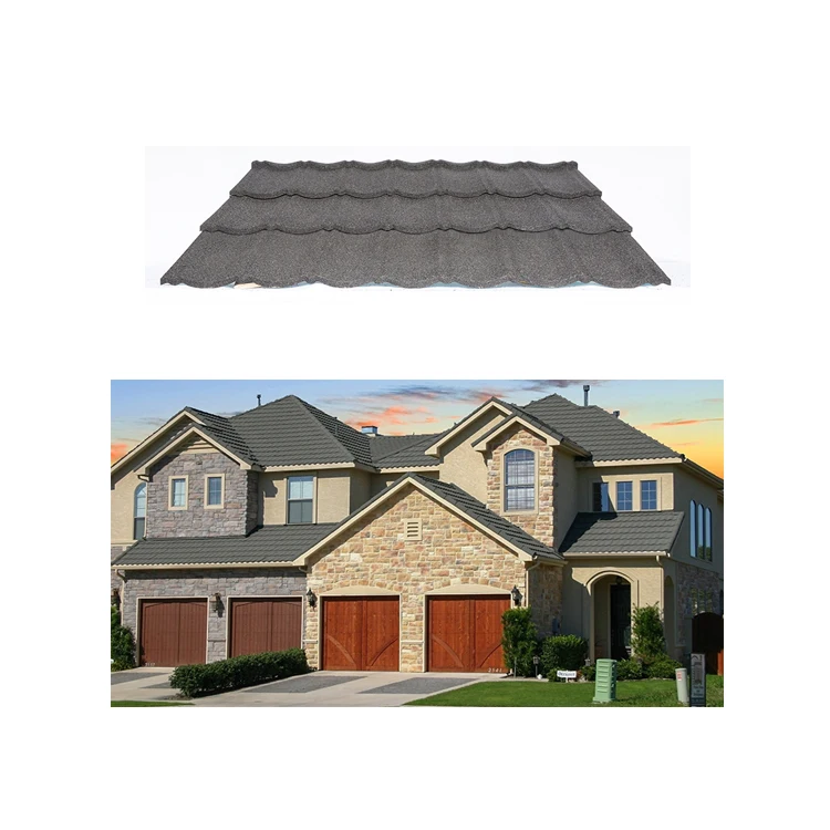 GE 0.28mm 0.32mm 0.35mm 0.4mm 0.45mm Japanese colour stone coated metal roof tiles for living room