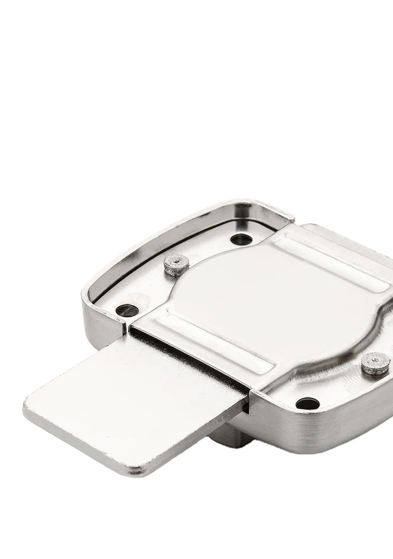 Alloy Pin Door Bolt Latch Anti-theft Bedroom Back Lock Artifacts Spring Card Hitch Security Push-pull Move Open Installation