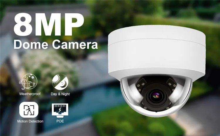  Anpviz системы безопасности CCTV наборы 32CH H.265 4K 8MP NVR 32 пакет купольная камера POE IP с аудио встроенный микрофон Удаленный