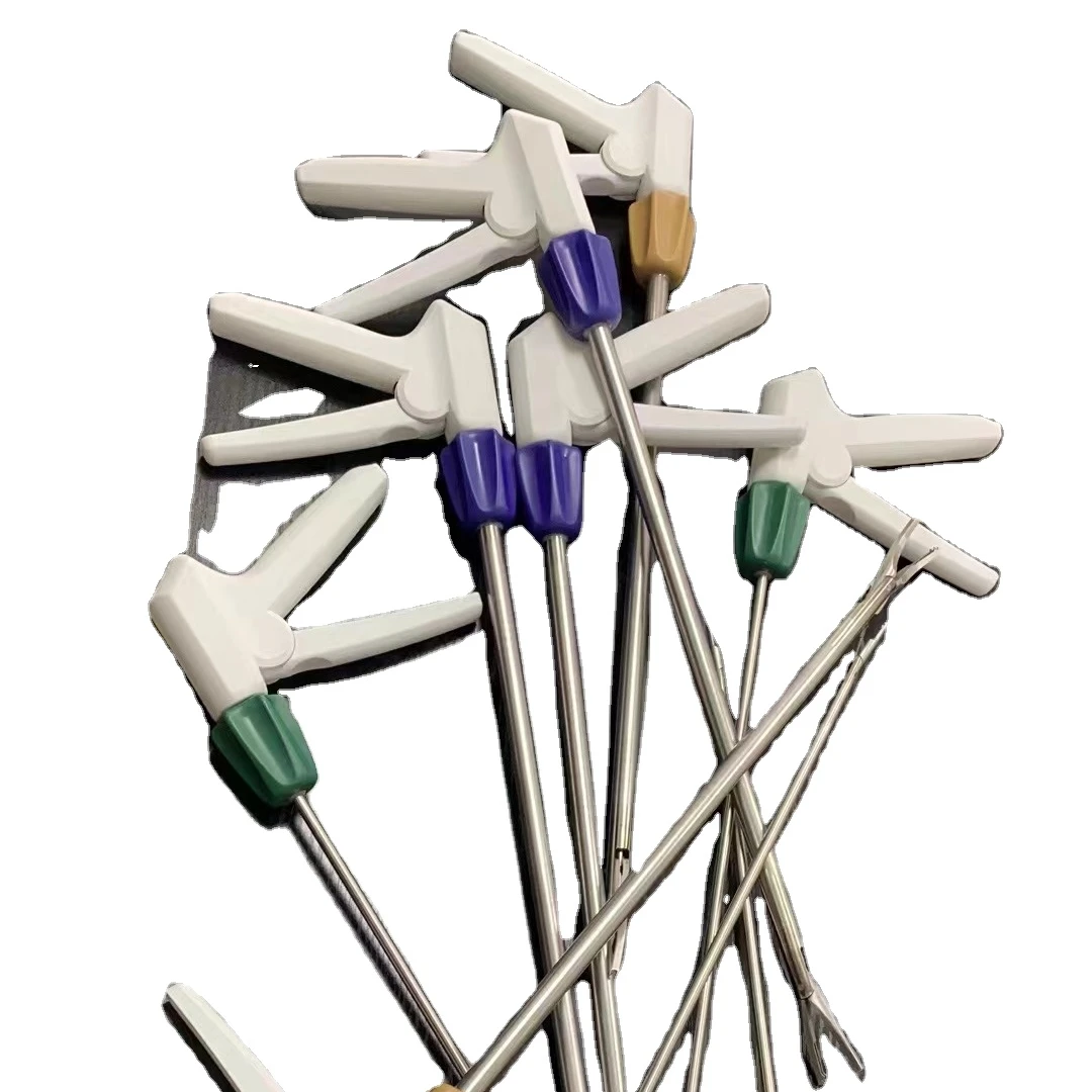 Disposable Laparoscopic Surgical Instruments/Forceps: Maryland Dissector, Fenestrated Grasper, Scissor Curved