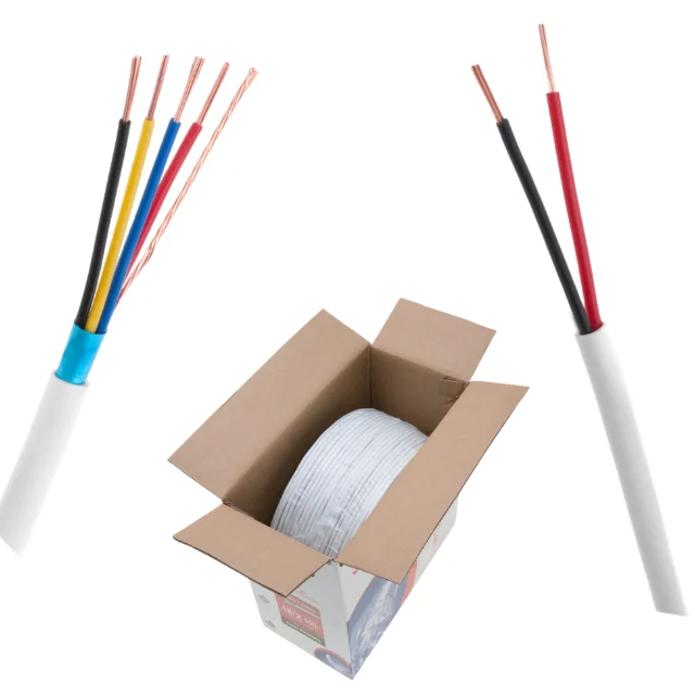 Professional-Grade 22AWG 4Core Security Shield Alarm Control Cable