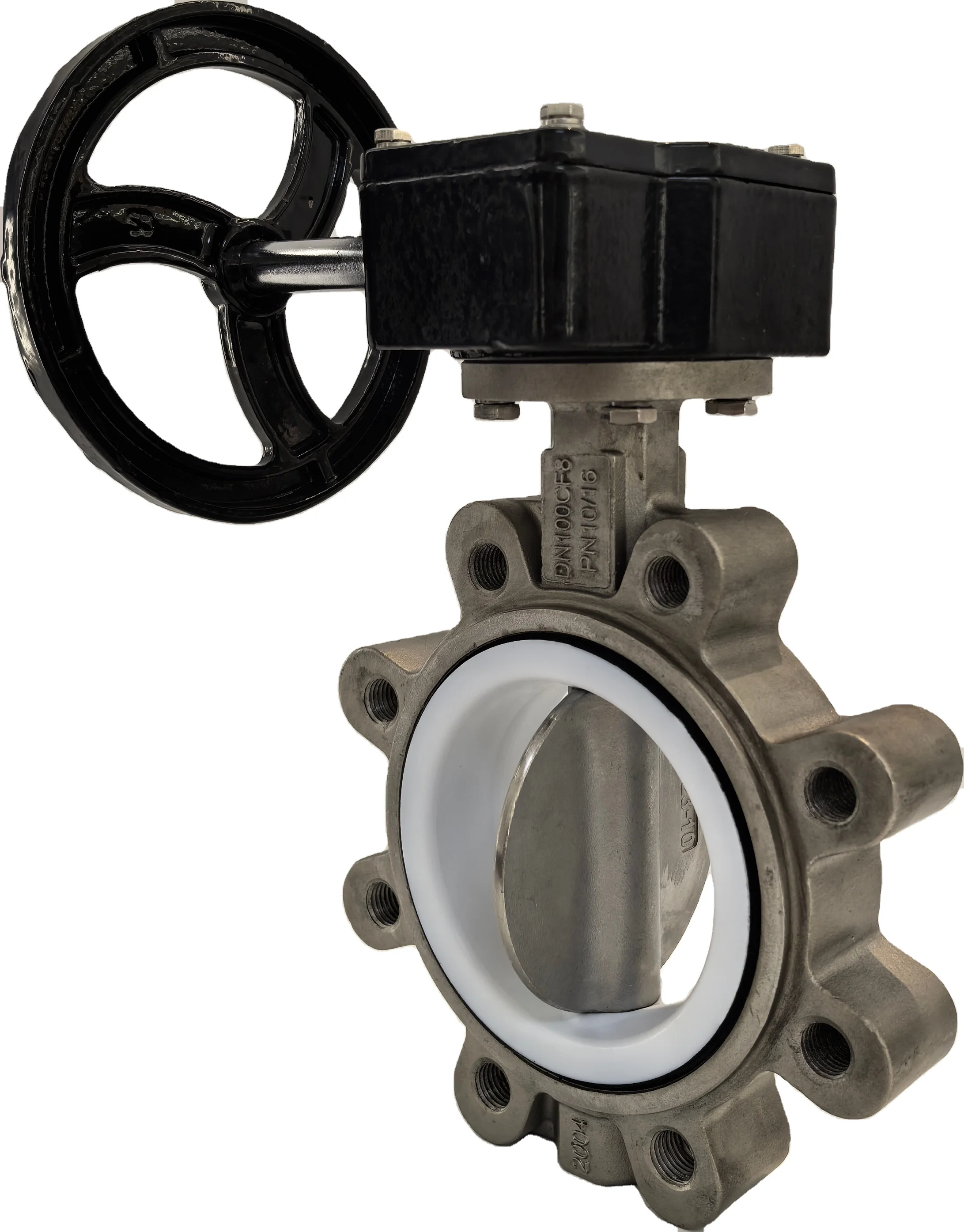 Factory High Quality Centerline Butterfly Valve with Worm Gear Carbon Steel WCB Stainless Steel EPDM Seat SS304 Disc Lug Type