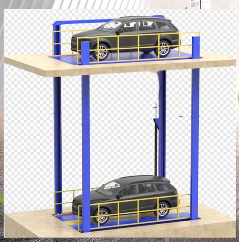 Two and three floors of hydraulic lift warehouse workshop simple hydraulic cargo elevator hydraulic lift freight elevator