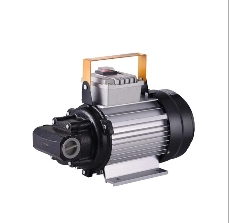 Hanlang oil gear pump miniature aluminum alloy electric AC oil pump manufacturer wholesale hydraulic pump household copper wire