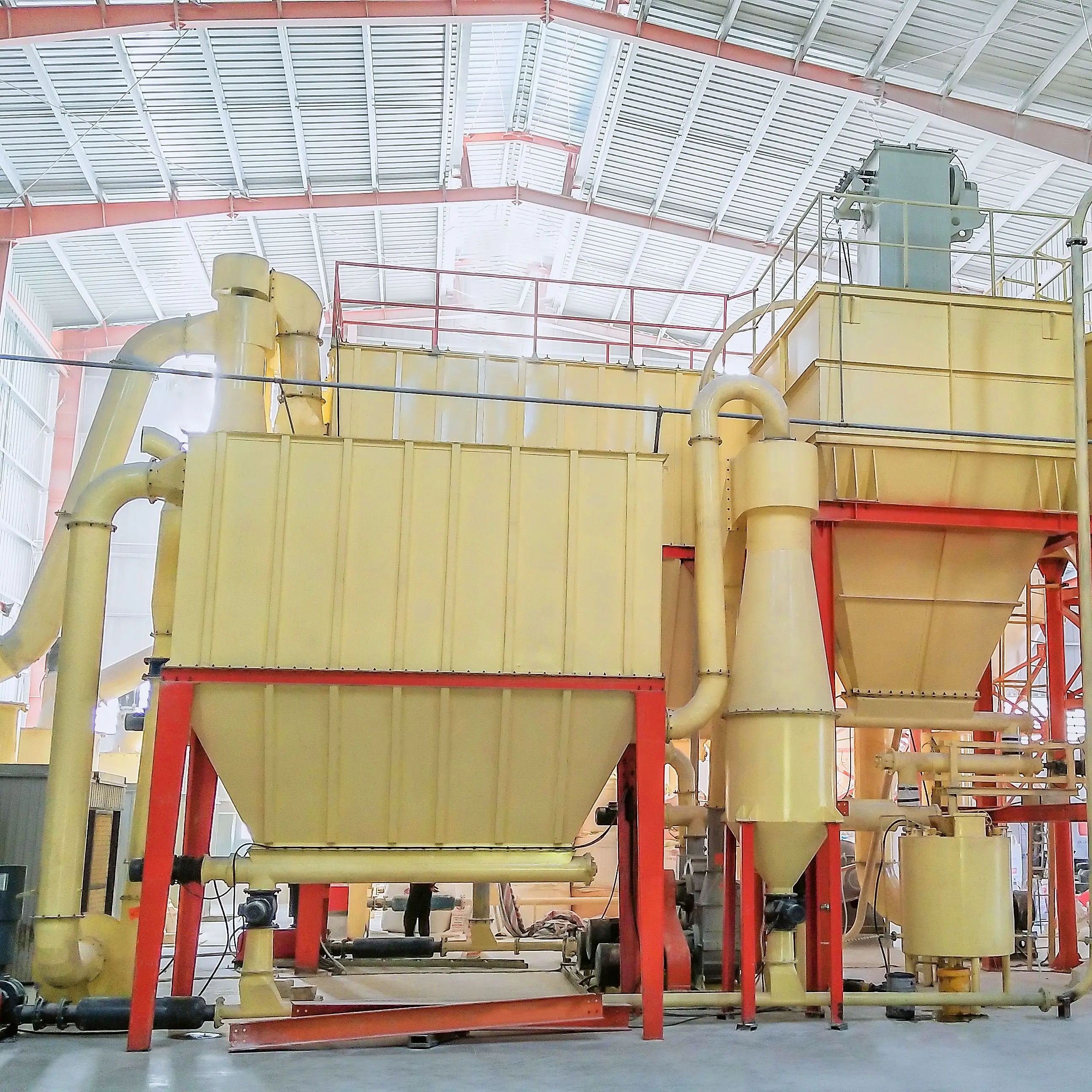 HGM100 мощностью 1 2-15 т/ч Рудный порошок измельчитель известняка карбонат кальция роликовый завод Сверхтонкая мельница