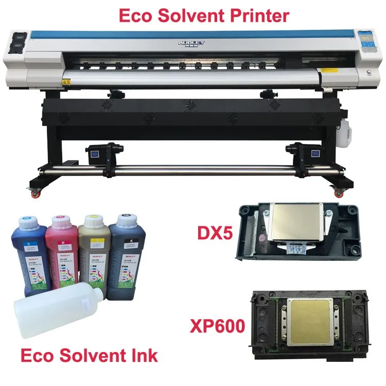 L1800 1.3m 1.6m 1.9m 3.2m xp600 dx5 dx7 i3200 inkjet printer large format eco solvent printer for pvc flex banner sticker
