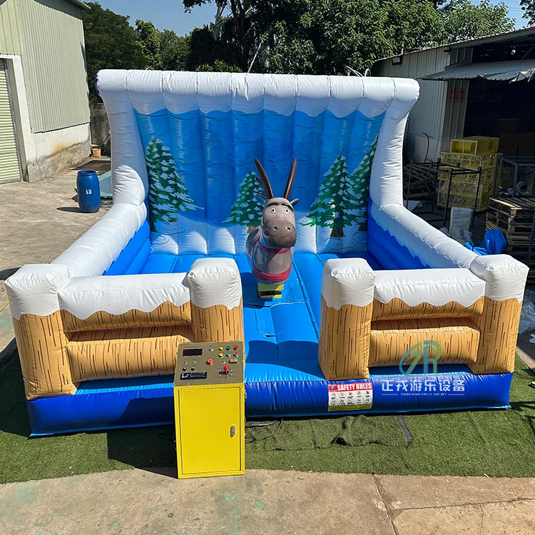 Inflatable Rodeo Reindeer/ Mechanical Reindeer Machine/ Bucking Bronco Amusement Rides For Sale