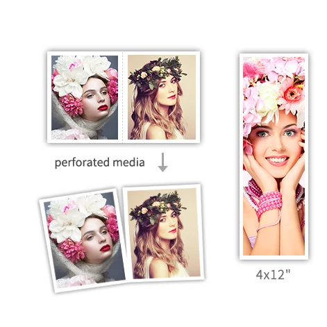 A4 Size Photo Printer  Color Roll Type Digital Photo Printer  Printers Logo Label Photo Flatbed thermal