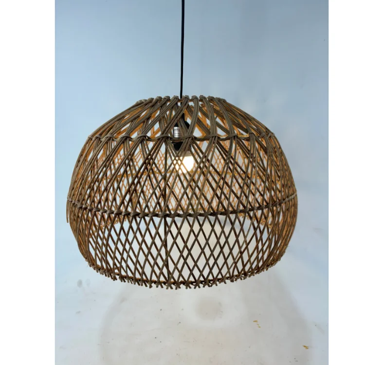 Best Seller Simple Hemp Rope Chandelier Natural For Decoration Oem Carton Box Packaging From Vietnam Factory