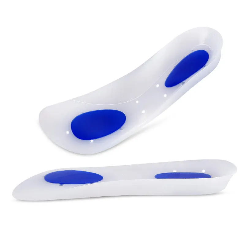 Dongguan Plantar fasciitis insole pain relief silicone heel pad shoes pad  insoles for flat foot