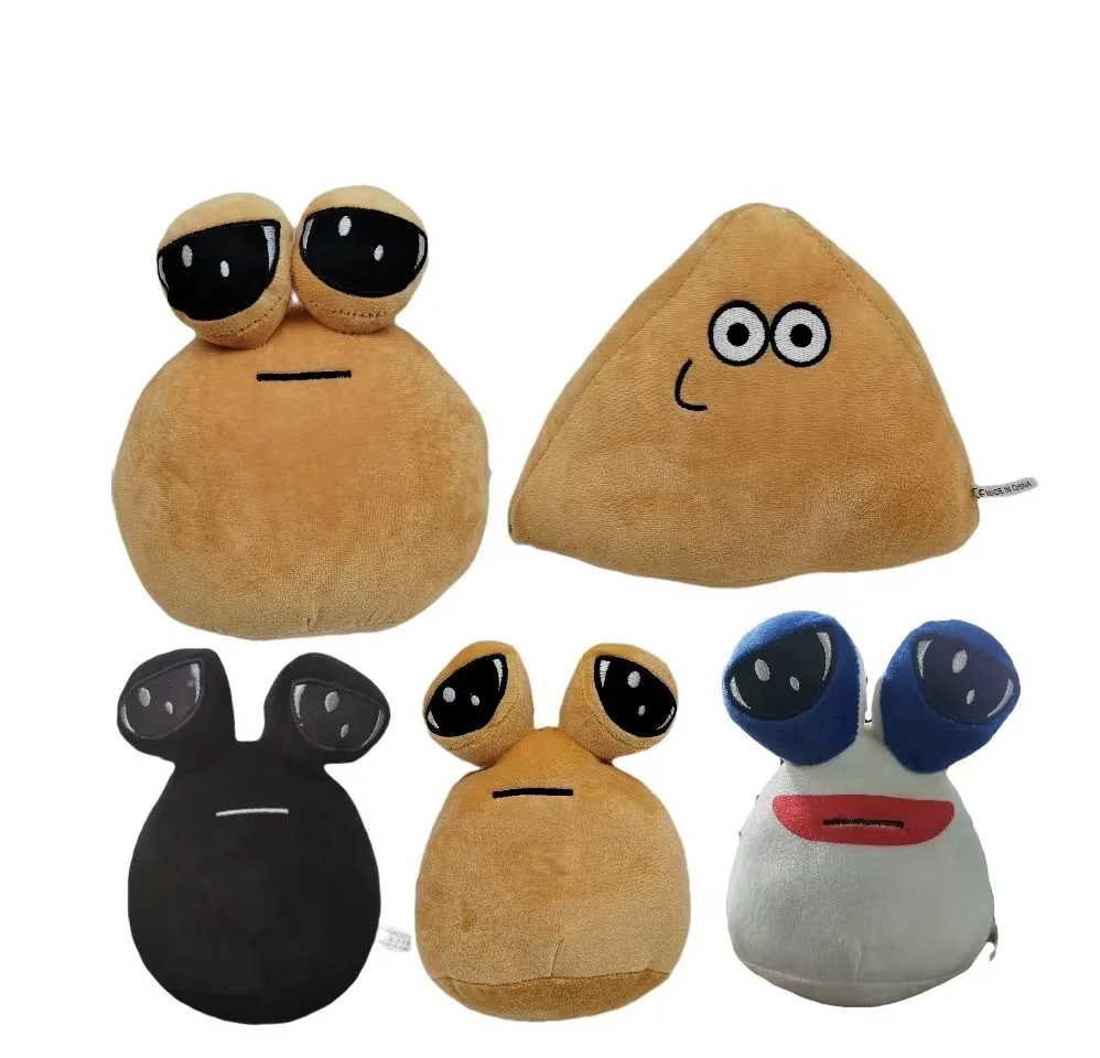 Новая кросс-граница POU My Pet инопланетная игра периферийная фигура 22 см хлопковая аниме плюшевая игрушка с наполнителем PP для детей