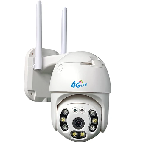 1080P 3.0MP 5.0MP  Wifi CCTV Camera Outdoor Dome Security Surveillance Wireless IP PTZ Camera Colorful In Night
