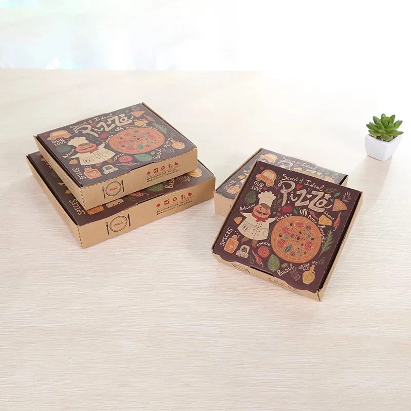 custom pizza box wholesale food grade corrugated box pizza boxes