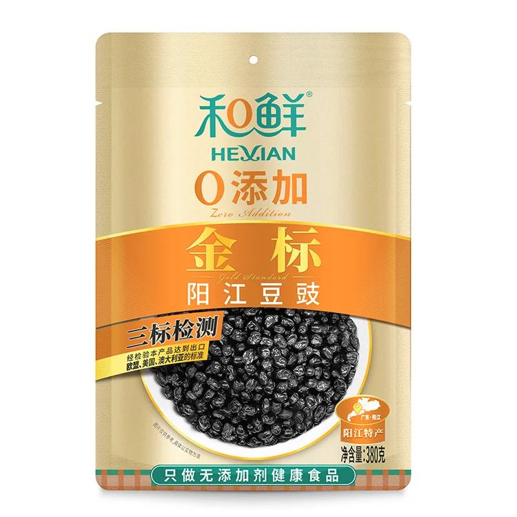  Бренд Hexian Healthy foods от производителя ферментированные соевые бобы черный соус Чили поставщики соуса оптовая