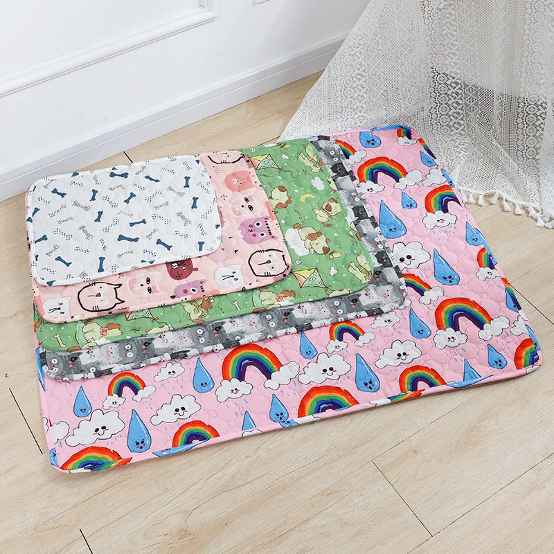 New Pet Urine Pad Can Be Washed Repeatedly Dog Urine Pad Cat Mat Absorbent Non-Slip Waterproof Urine Pad For All Seasons