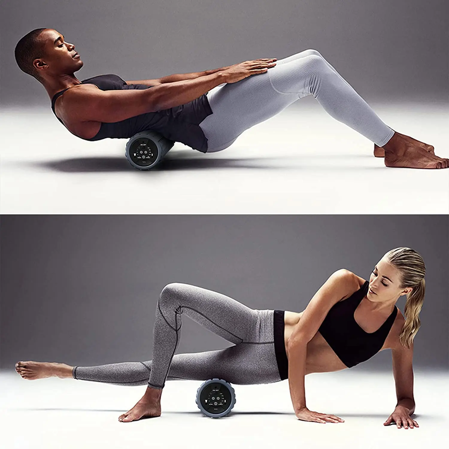 Gym Massage Custom Logo Fitness Gym Electric Vibrating Epp Muscle Fitness Foam Sports Rollers Soft Mini Foam Roller