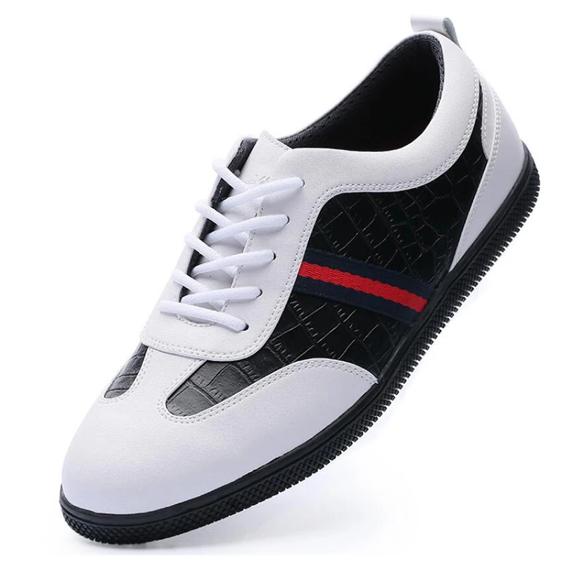 Туфли для гольфа мужские, водонепроницаемая и дышащая спортивная обувь, повседневная Ультралегкая нескользящая Мягкая подошва