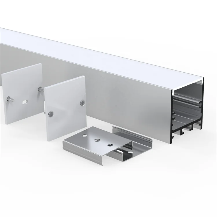 Aluminum Extrusion for Led Strip Lights Linear Light Recessed Aluminum Frame Profile
