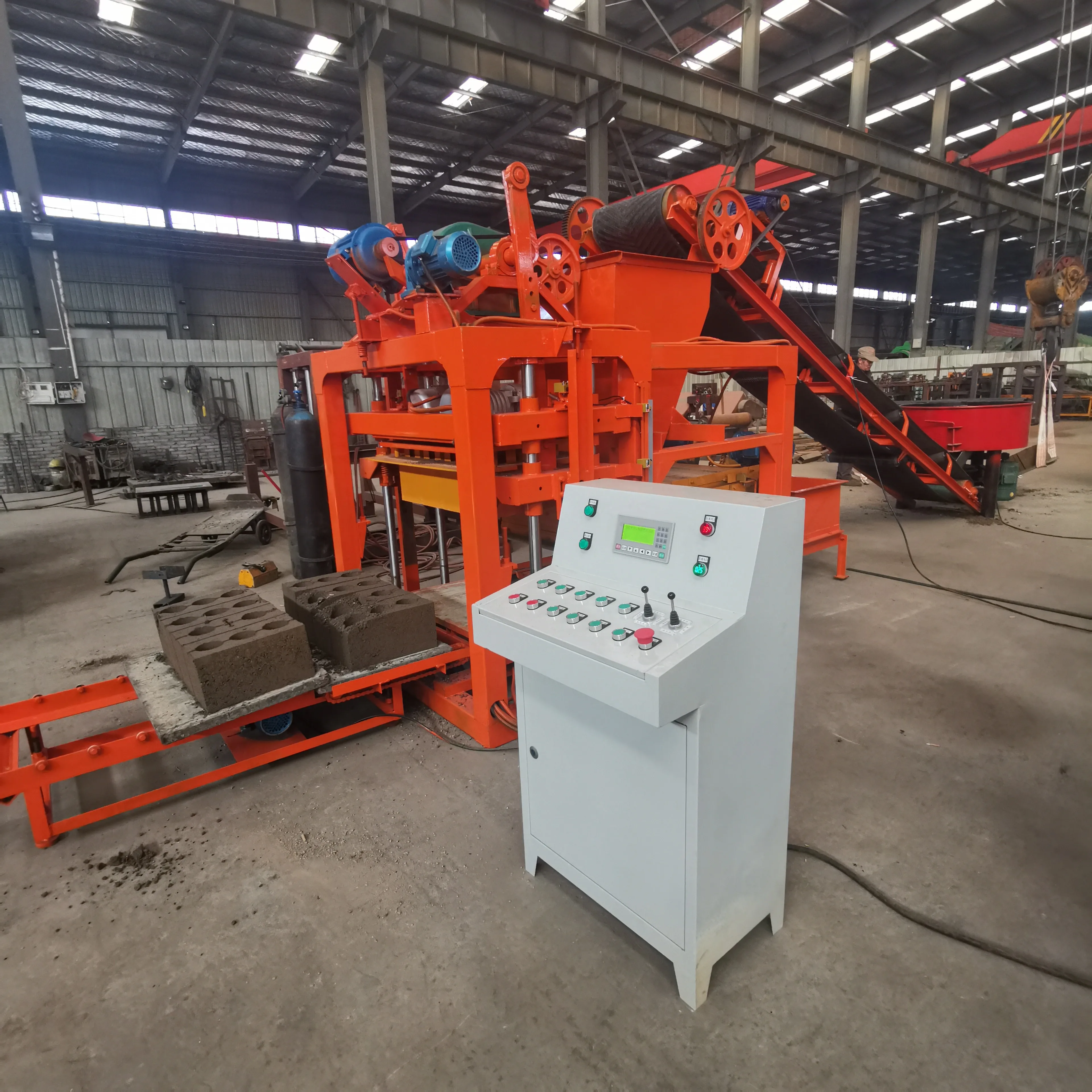 6 inch concrete block making machine js500 concrete mixer block making machine brick making machine concrete fly ash block