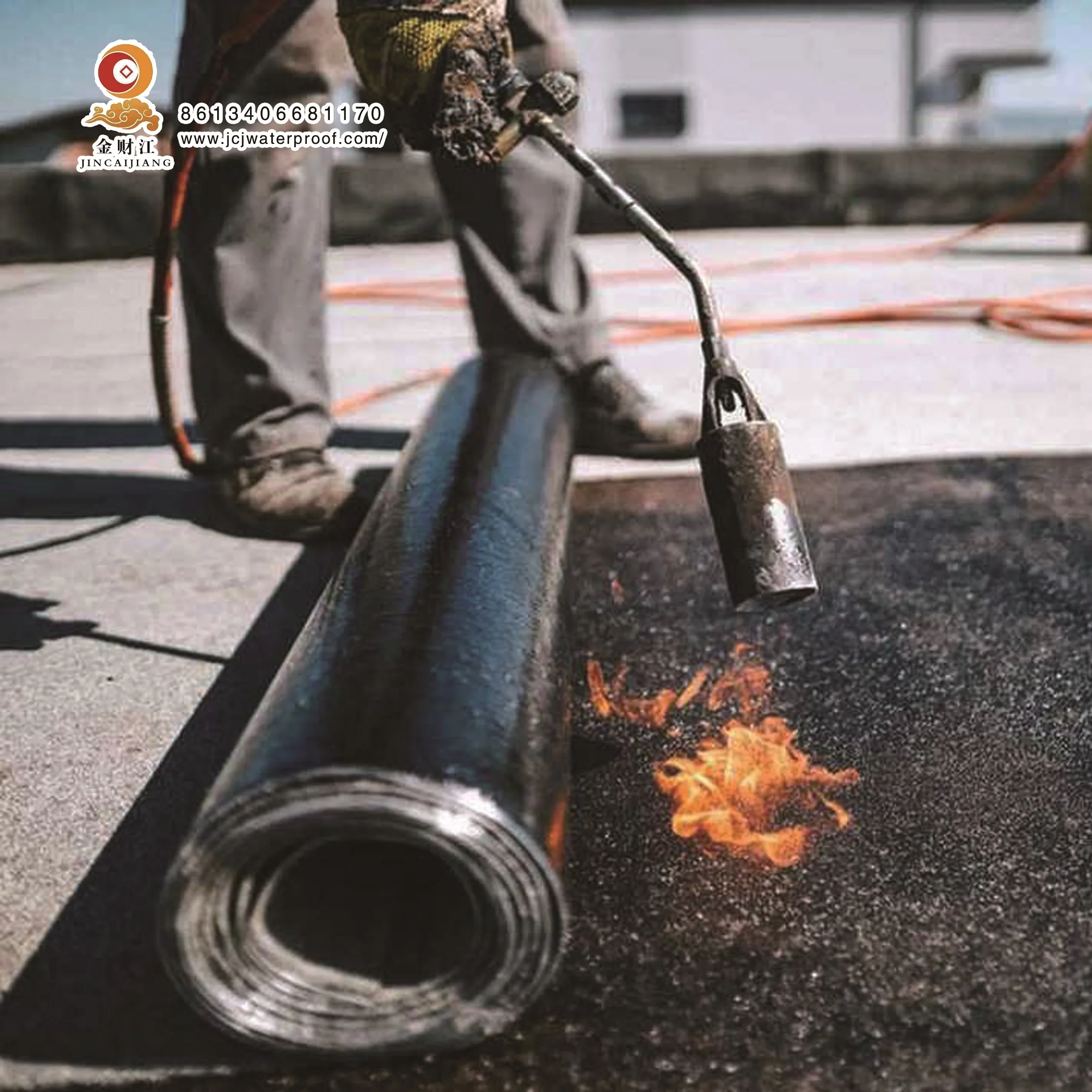 2mm 3mm 4mm Torch on applied SBS/APP  Modified Bitumen asphalt  waterproof membrane