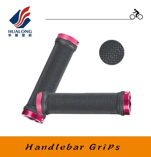 custom alloy 1pair silicone bicycle handle bar grips outdoor mtb high quality eva