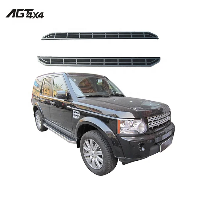 AGT4X4 Auto Accessories foot pedal auto parts Running Board side bar Car Part side step for LAND ROVER DISCOVERY 3/4 2009