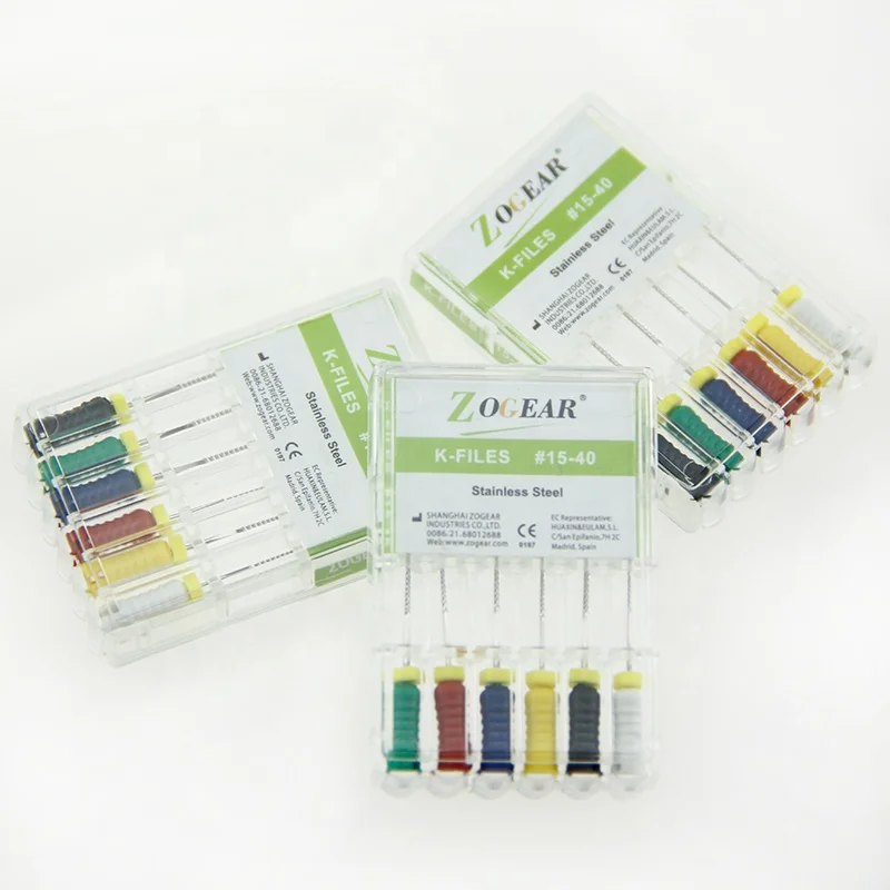 ZOGEAR 8#-40# Good Flexible dental endo file,K file
