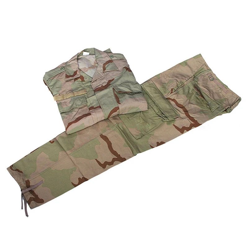 Middle East Saudi Army Desert Camo BDU Uniform Top New SR  Desert Camo Tactical Uniform  Combat Army Suits
