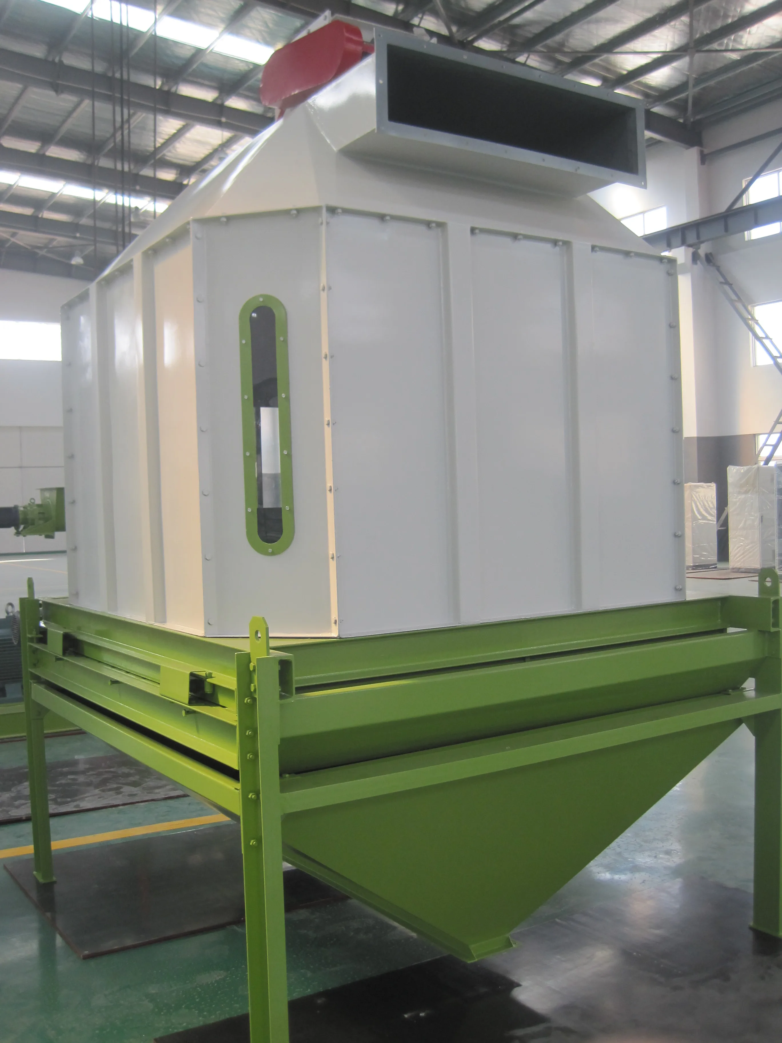 YONGLI SKLN Series Counter flow cooler Animal feed pellet feed cooling machine