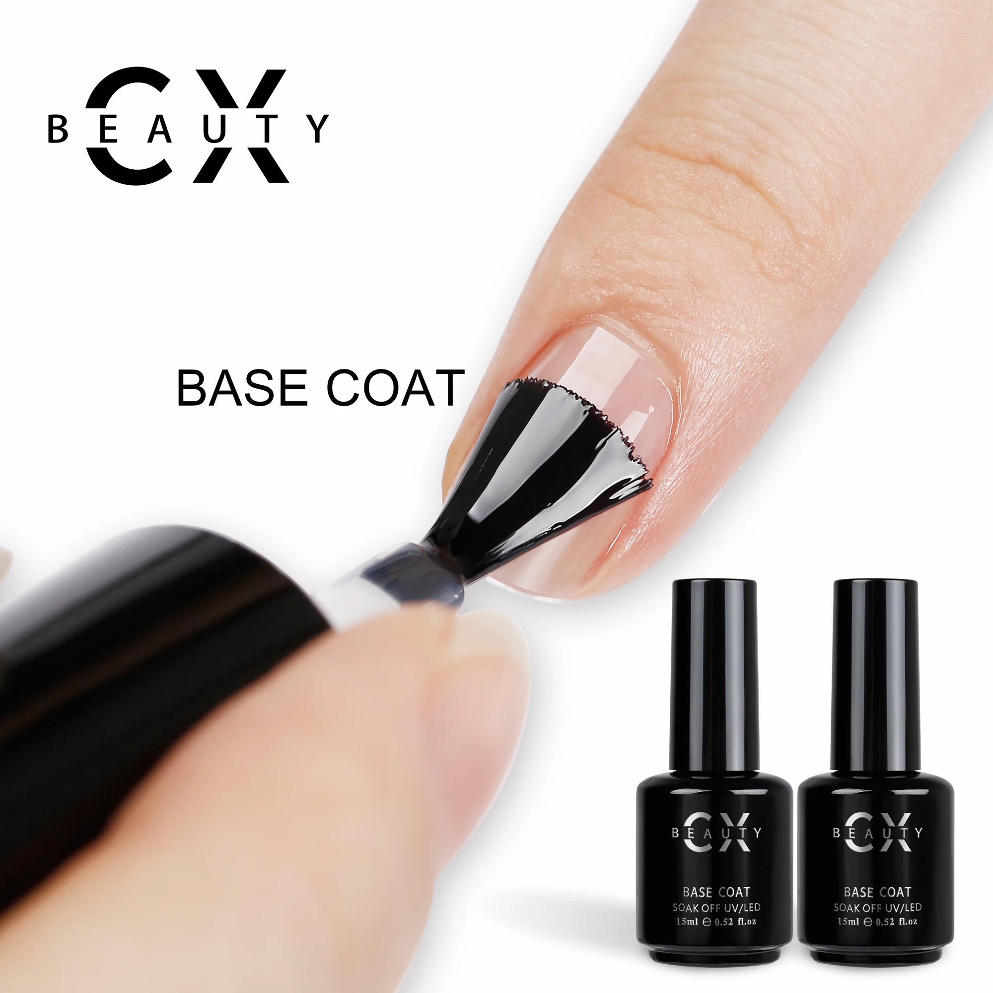 Factory Private Label Global fashion led uv Fast Soak Off  OEM nail uv Base coat