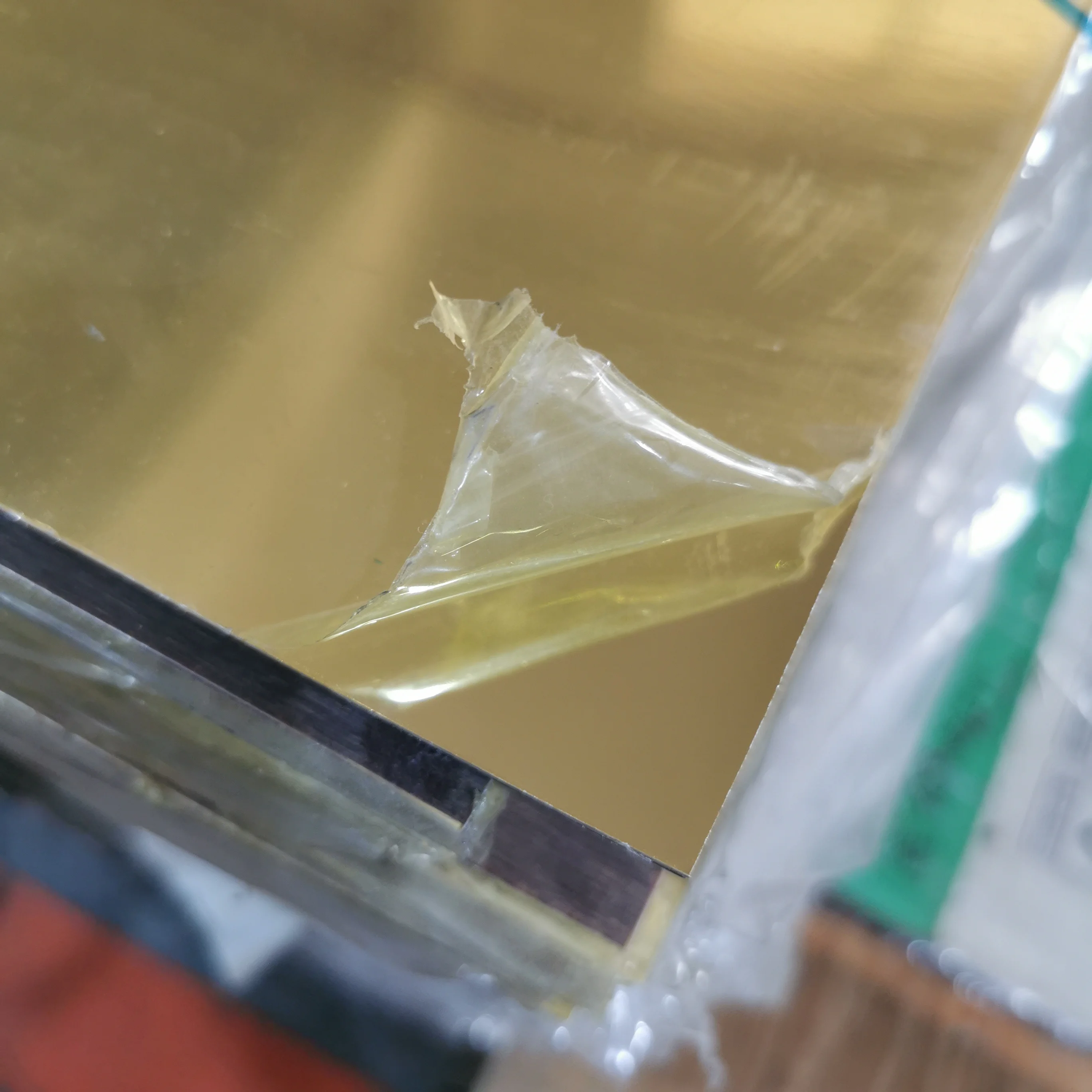 Fireproof Golden Metallic Glossy Mirror Brushed Formica Phenolic Resin HPL High Pressure Laminate Sheet